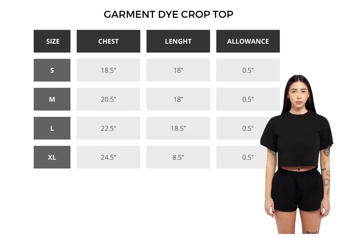 Garment Dye Crop Top | ShakaWear