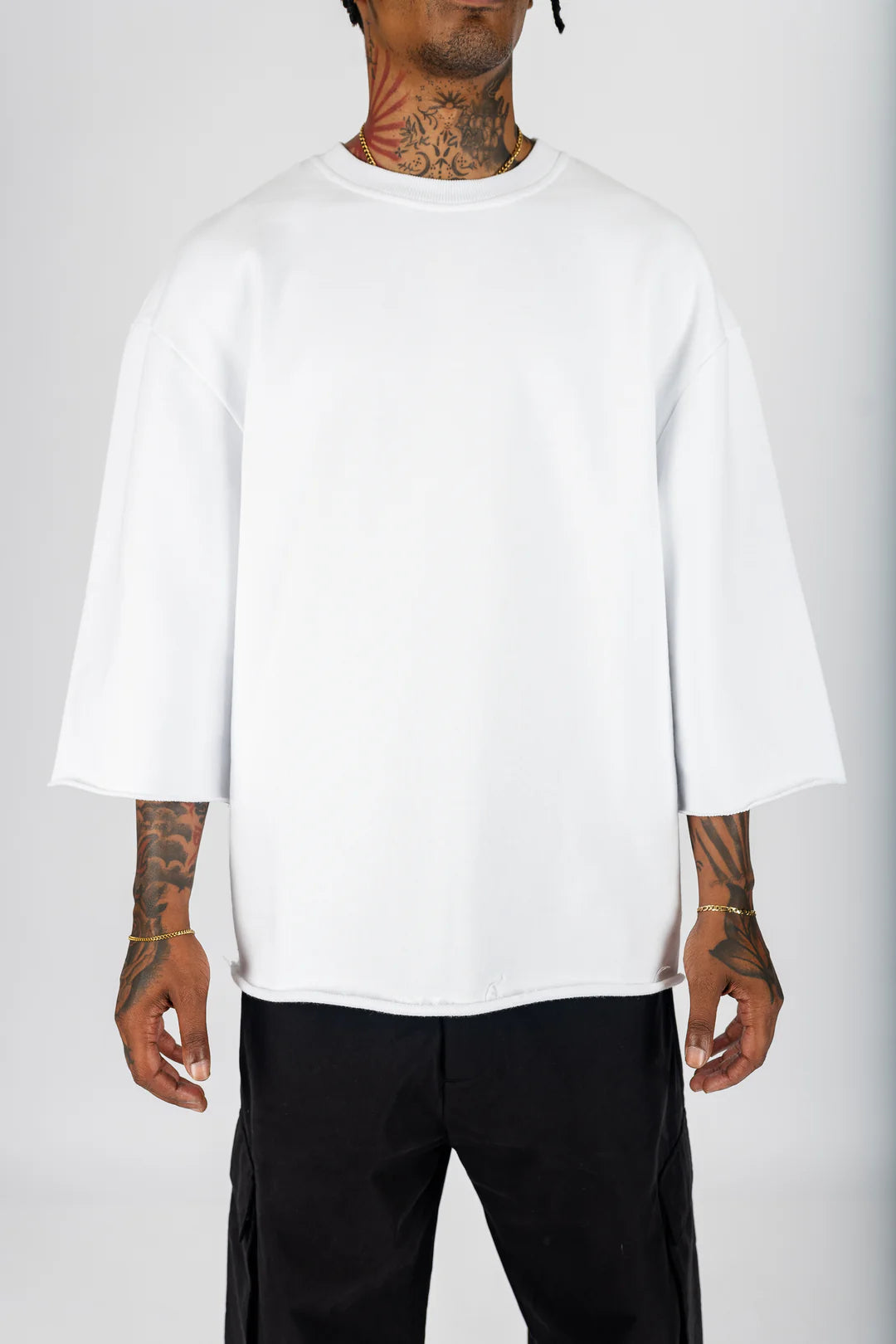 The Label Sun-Dried Cropped Crewneck