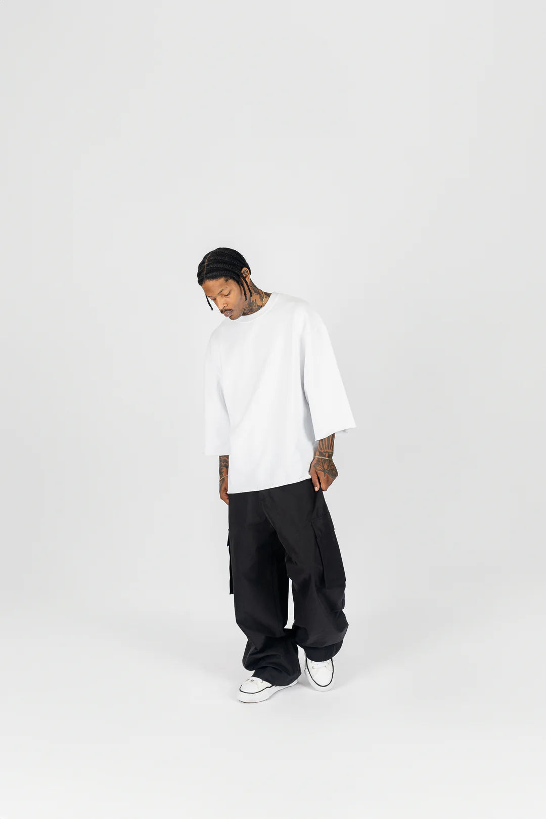 The Label Sun-Dried Cropped Crewneck
