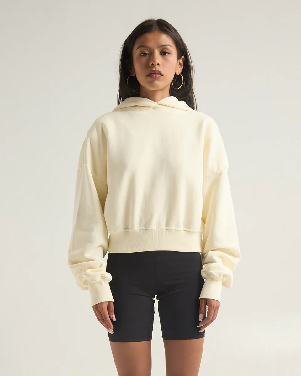 Women's Garment Dye Cropped Hoodie | ShakaWear