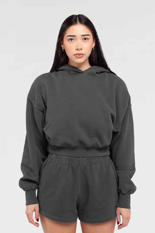 SHAKA WEAR WOMENS GARMENT DYE HOODIE