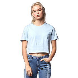 RELAXED FIT CROPPED TEE