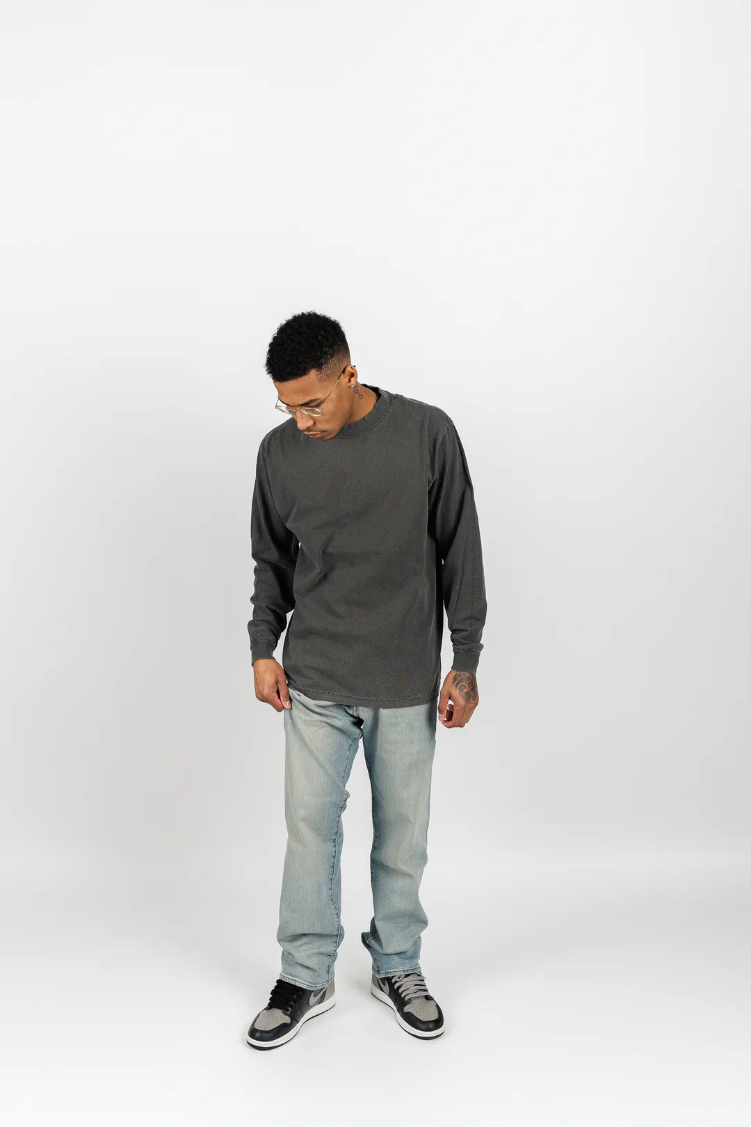 Shaka Wear Long Sleeve Garment Dye Max Heavyweight Shirt