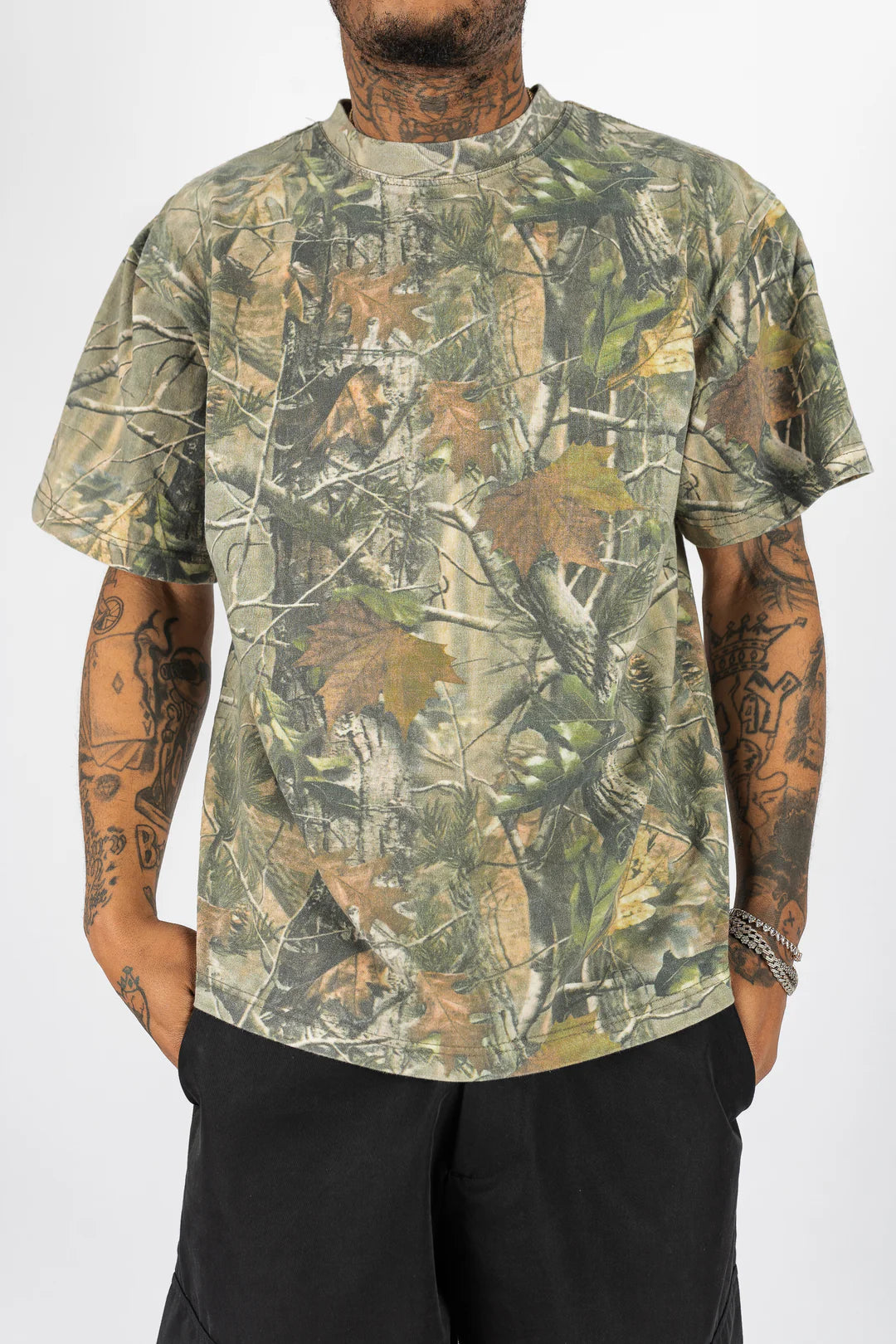 OVERSIZED HEAVYWEIGHT CAMO TEE 7.5OZ