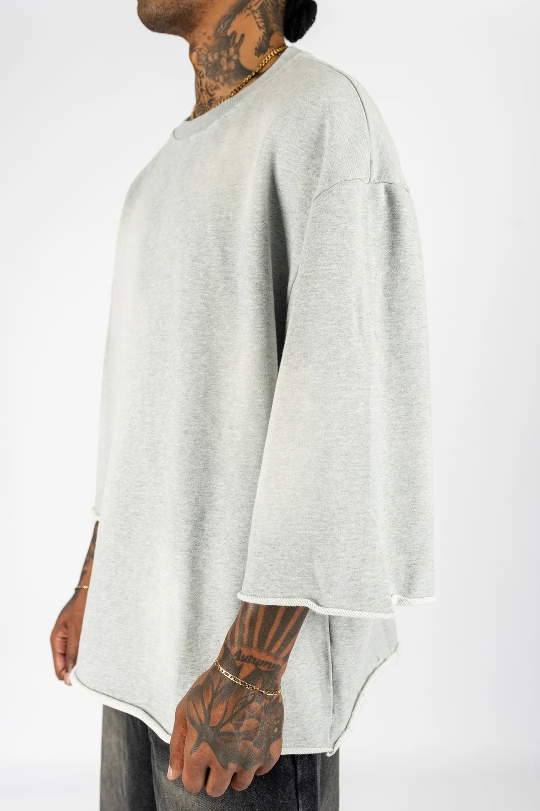 The Label Sun-Dried Cropped Crewneck