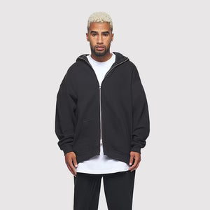 HEAVYWEIGHT YKK FULL ZIP HOODIES 9.5 OZ