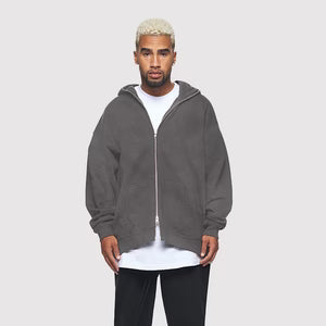 HEAVYWEIGHT YKK FULL ZIP HOODIES 9.5 OZ