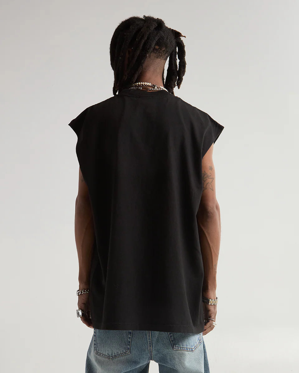 7.5OZ Garment Dyed Muscle Tee (15MINIMUM)